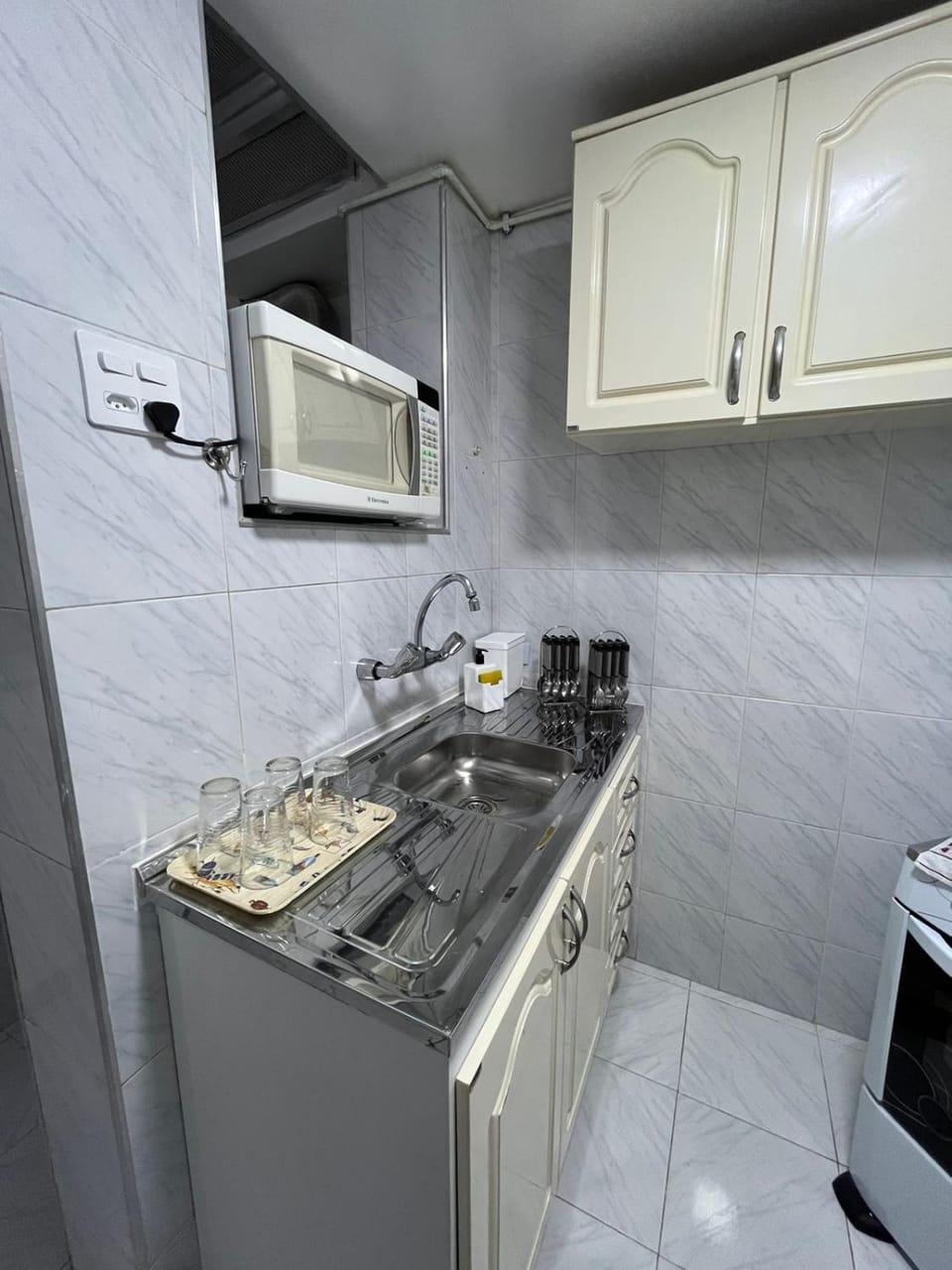 Kitchen or kitchenette, kitchen