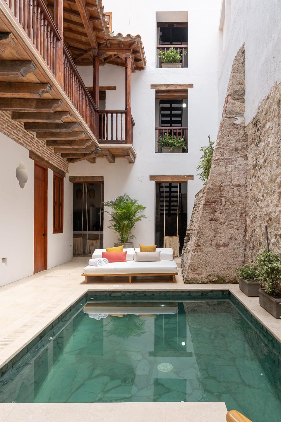 Balcony/Terrace, Inner courtyard view