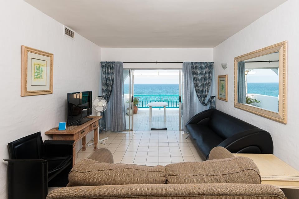 Living room, Seating area, Sea view