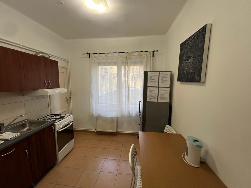 Kitchen or kitchenette, Dining area, stove
