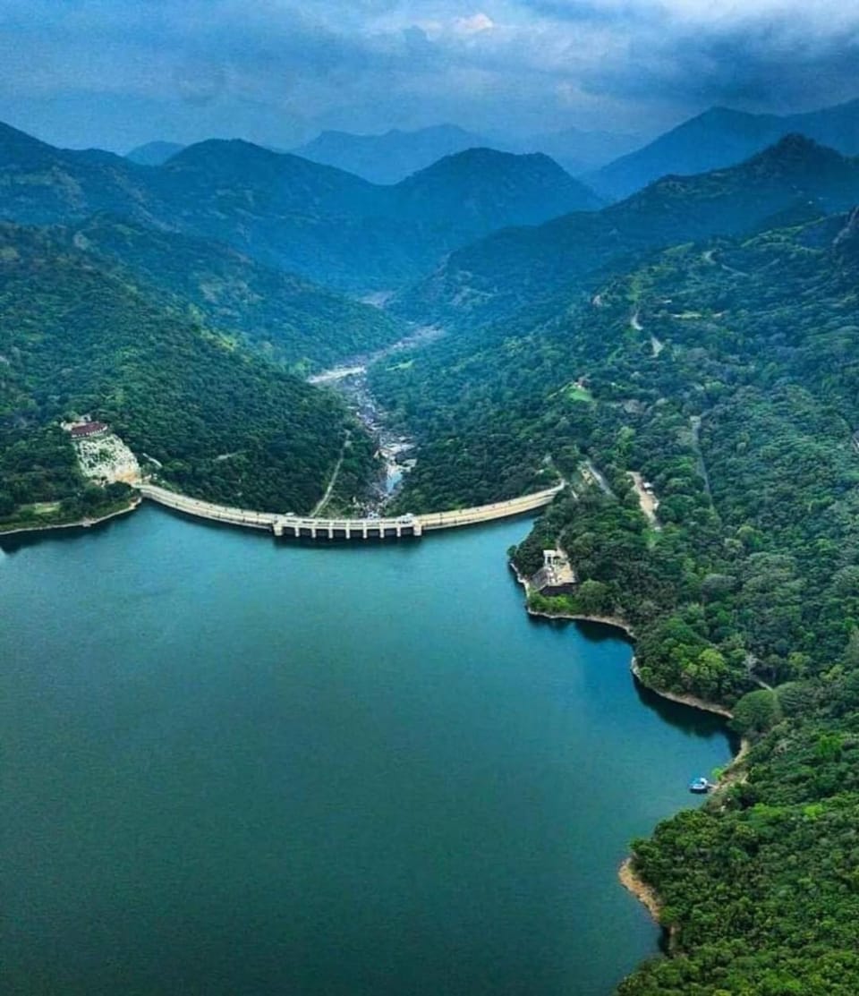 Nearby landmark, Day, Natural landscape, Bird's eye view, Mountain view