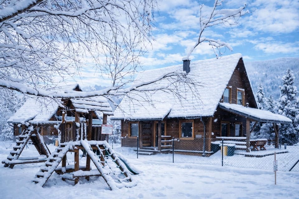 Property building, Day, Natural landscape, Winter