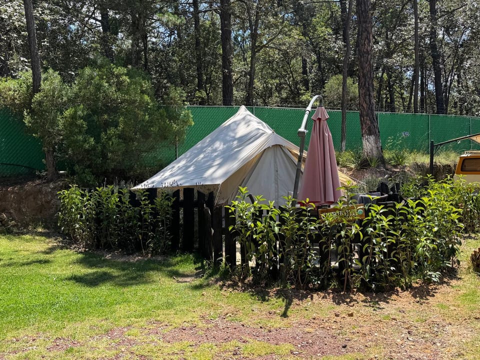 Cabañas El Principio y Spa en Huasca de Ocampo Campground/ 
RV Resort in Hidalgo, Mexico