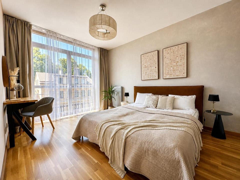 Ziedondarza Park One Bedroom Apartment with Balcony Apartment in Riga