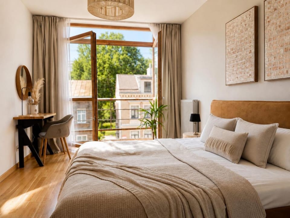 Ziedondarza Park One Bedroom Apartment with Balcony Apartment in Riga