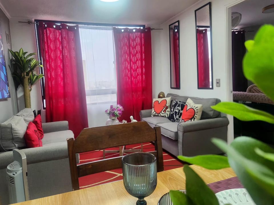 Céntrico, Cómodo y Moderno con Vista Privilegiada hasta 4P Apartment in Santiago