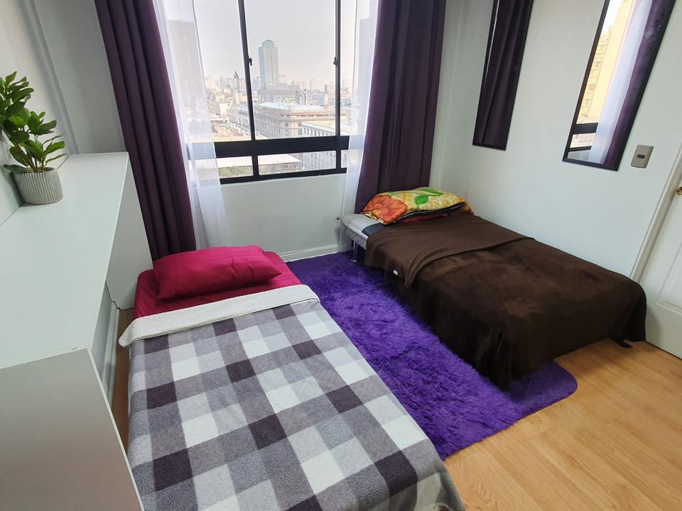Bed, Living room