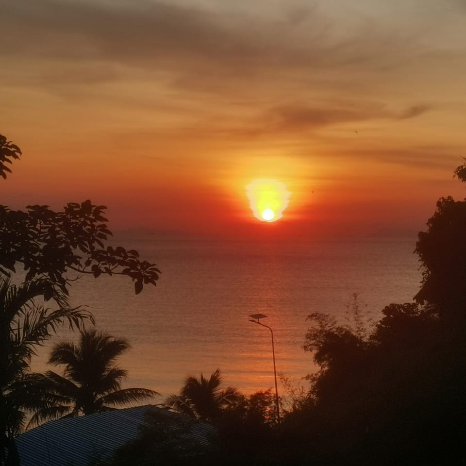 Sea view, Sunset
