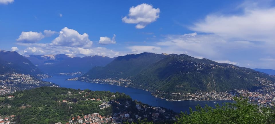 Nearby landmark, Day, Natural landscape, Bird's eye view, Lake view, Mountain view
