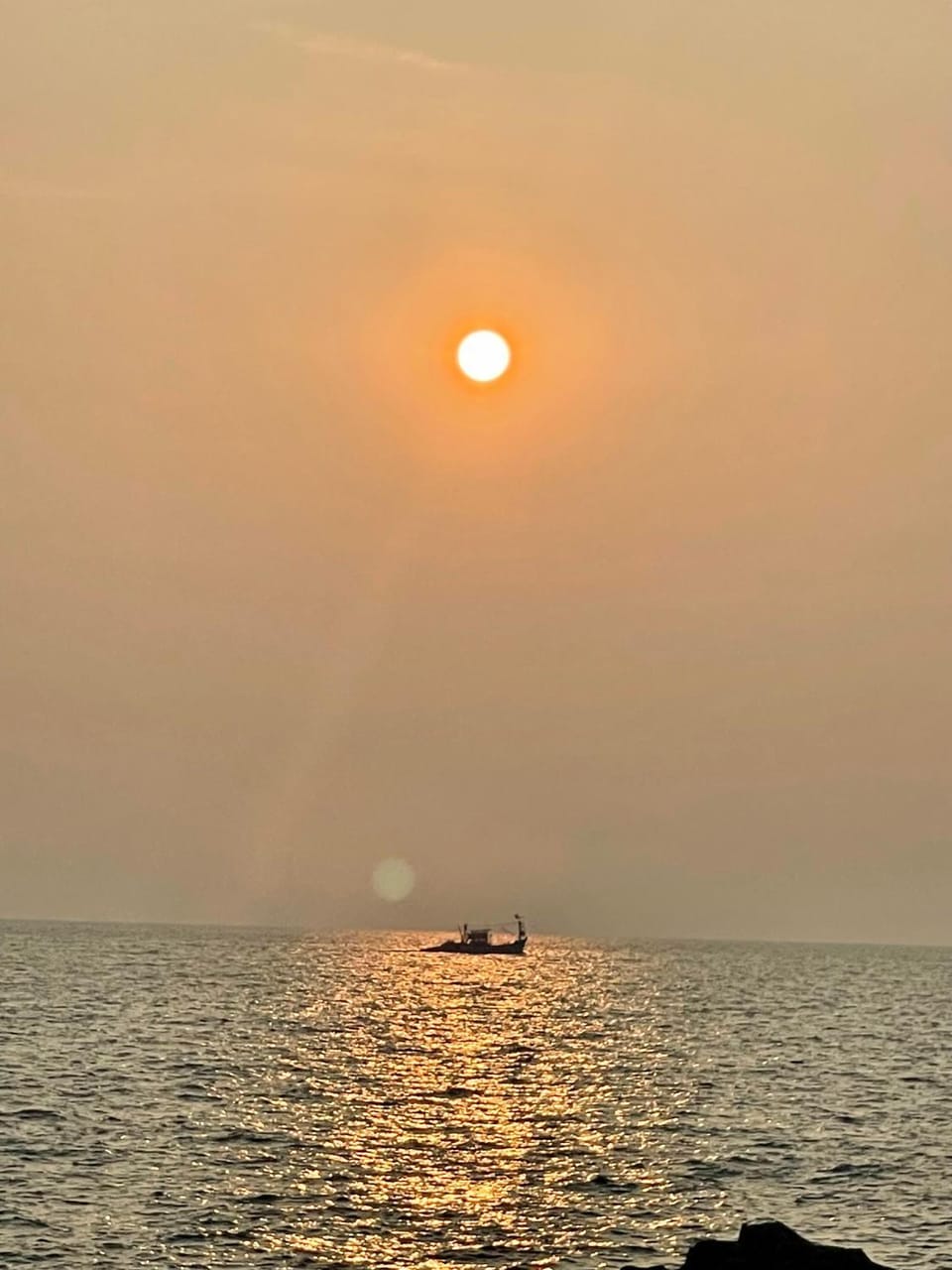 Sea view, Sunset