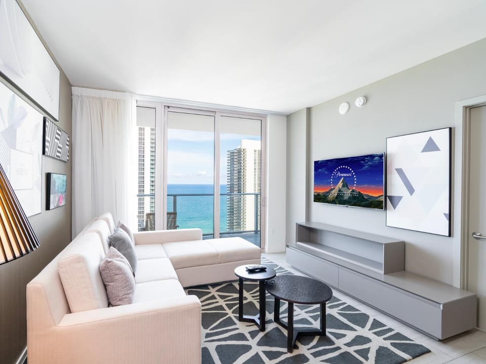 TV and multimedia, Living room, Sea view