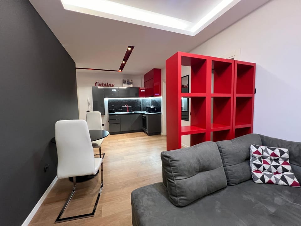 Library, Living room, Seating area