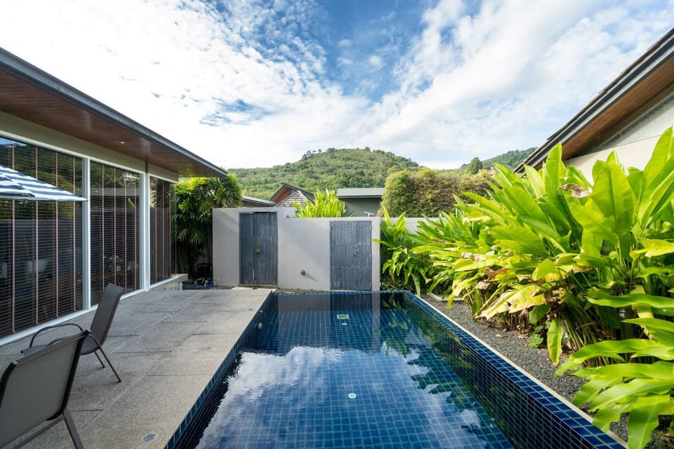 Patio, Day, Natural landscape, Mountain view, Pool view, Swimming pool