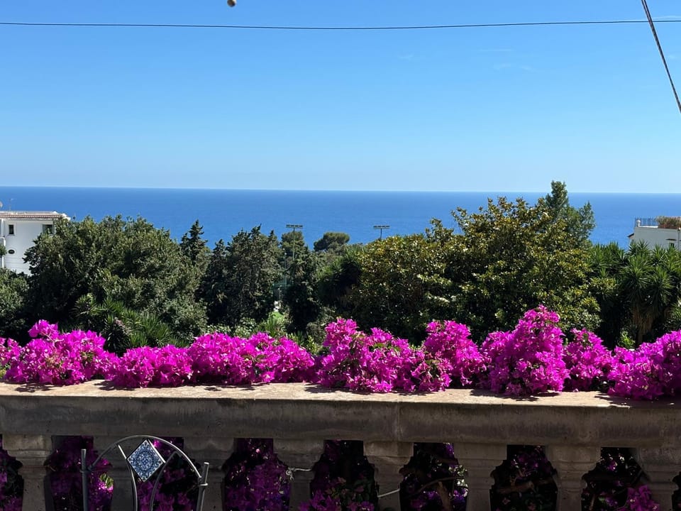 Natural landscape, View (from property/room), Balcony/Terrace, Sea view