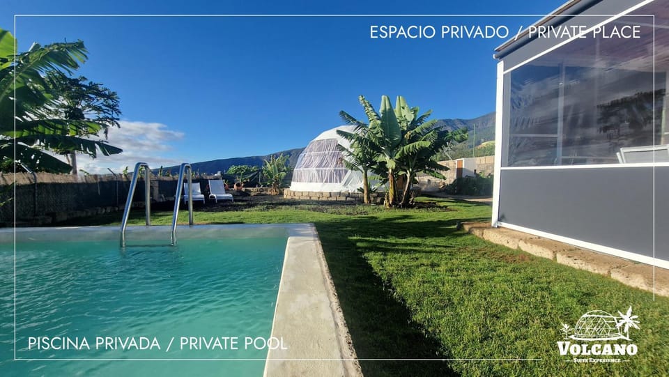 Domo Volcano Suite Experience PISCINA CLIMATIZADA Campground/ 
RV Resort in Canary Islands