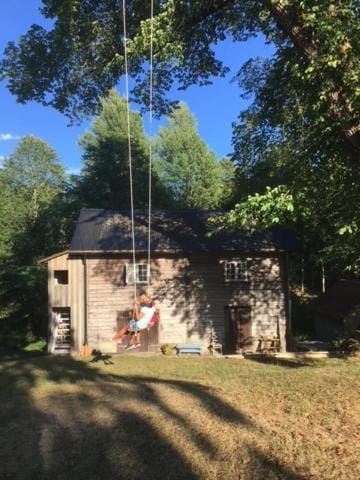 Property building, Garden view