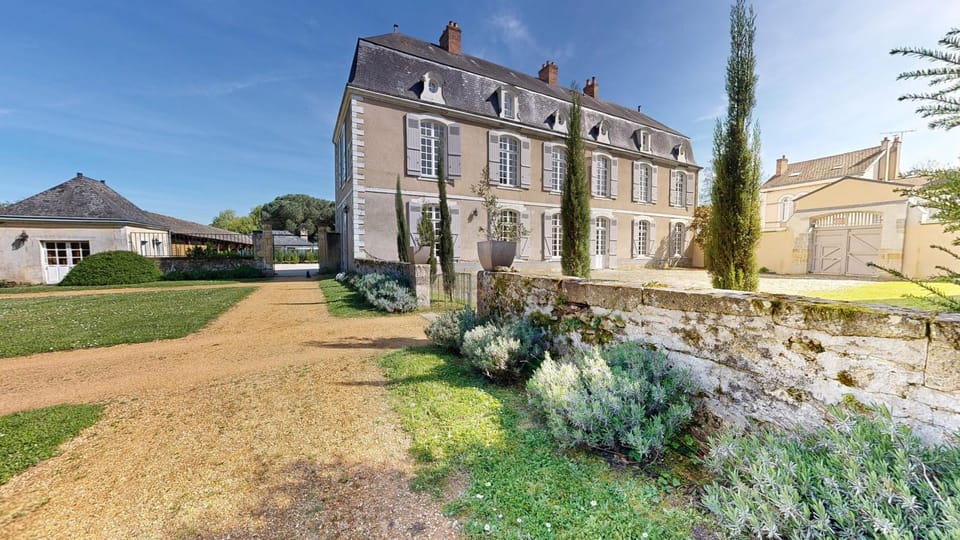 Property building, Spring, Garden, Garden view