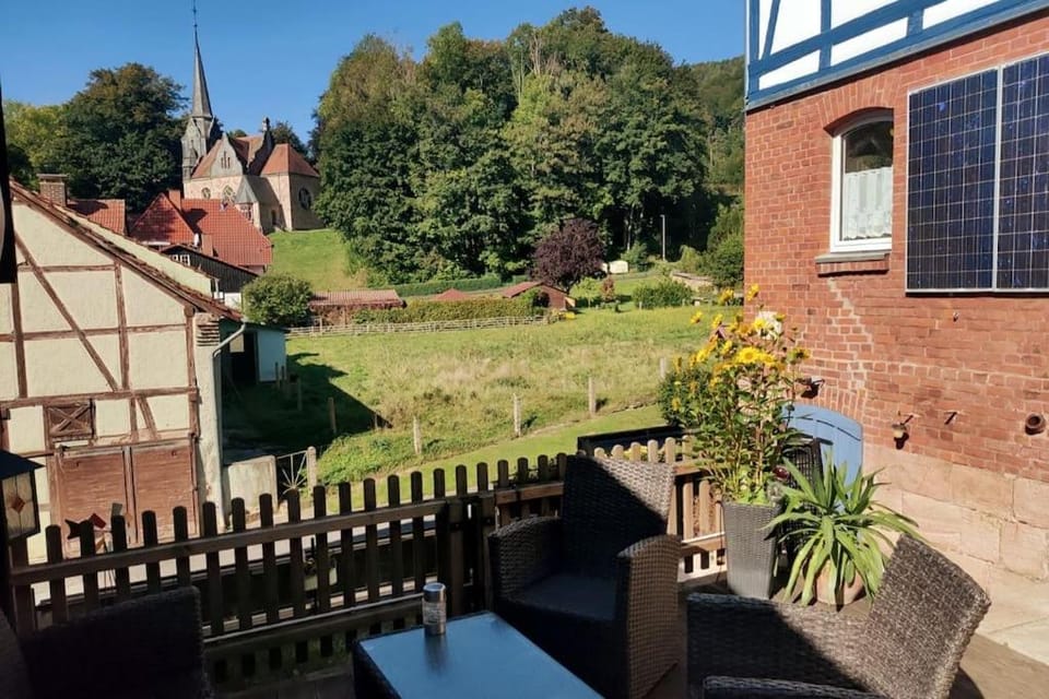 Property building, Garden, Garden view