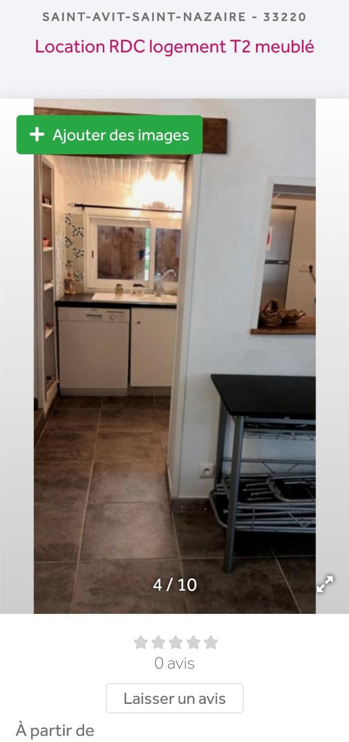 Logement TypeF2 meublé Apartment in Nouvelle-Aquitaine