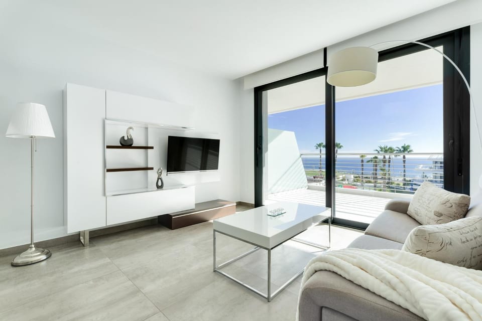 TV and multimedia, Living room, Seating area, Sea view