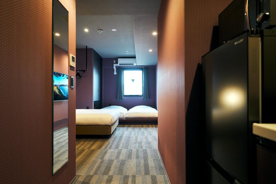 Rakuten STAY Kokura Station Standard Double Room Hotel in Fukuoka Prefecture