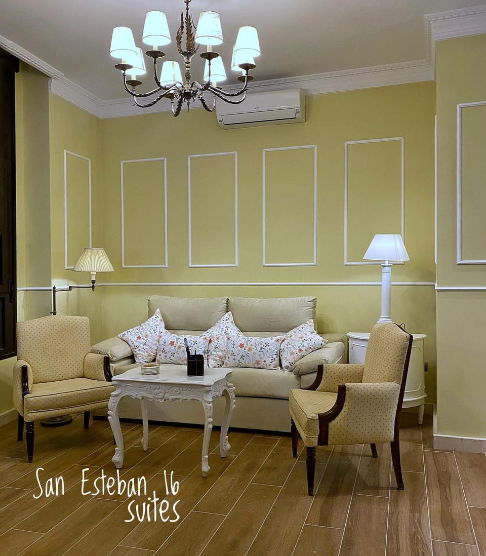Living room, air conditioner