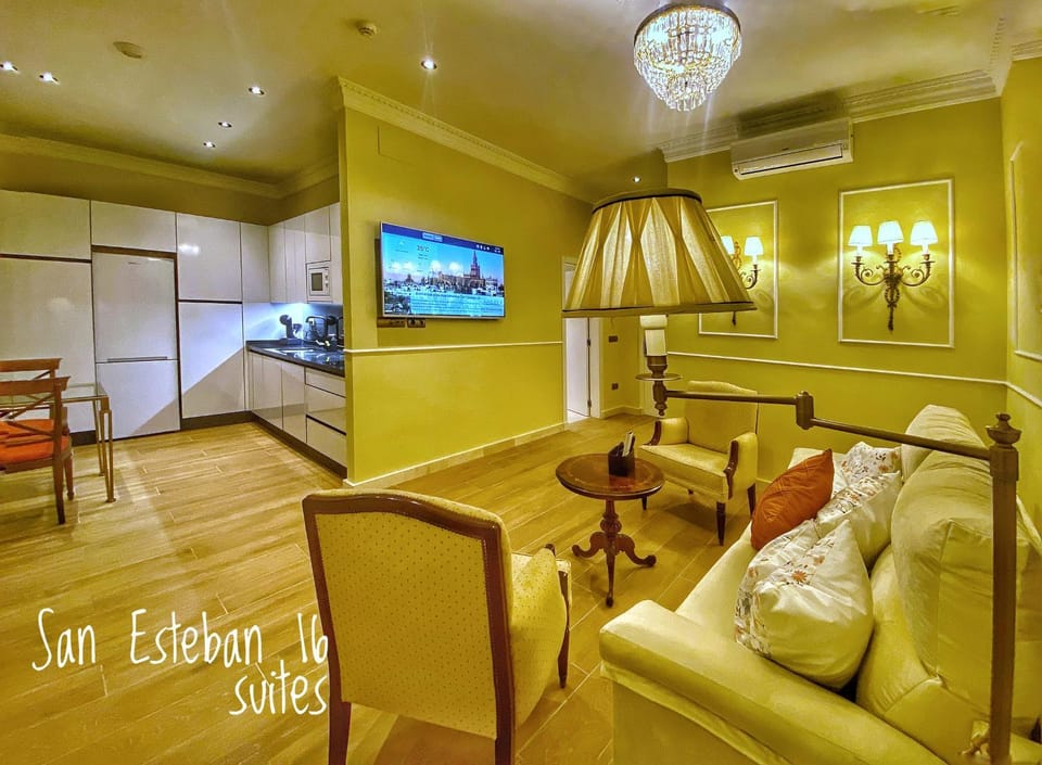 TV and multimedia, Kitchen or kitchenette, Seating area, air conditioner