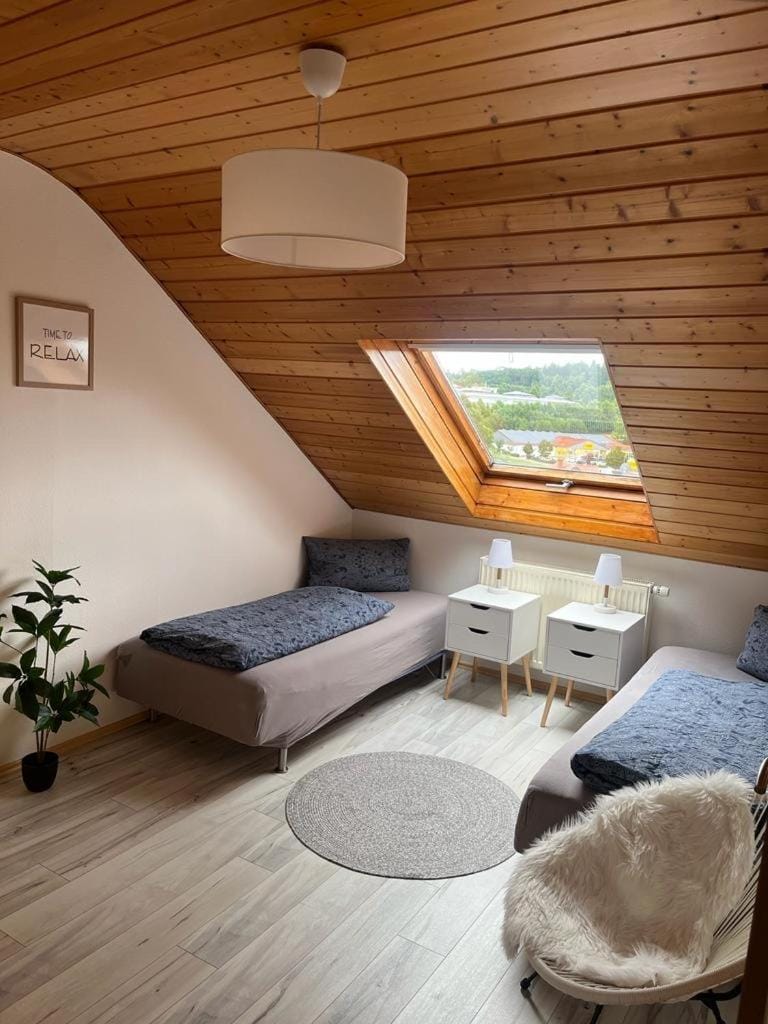 Ferien im idyllischen Odenwald mit Parkplatz vor dem Haus Apartment in Hesse