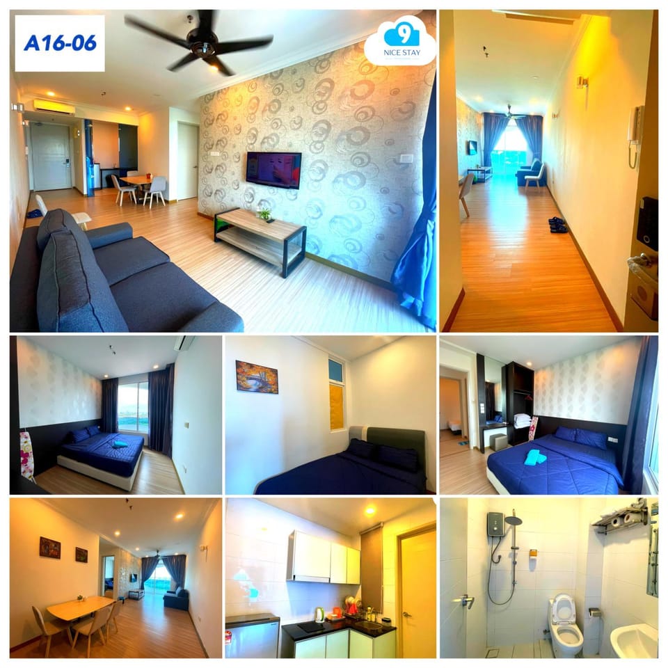 NEW! SEAVIEW 2 ROOMS Melaka - B Apartment in Malacca