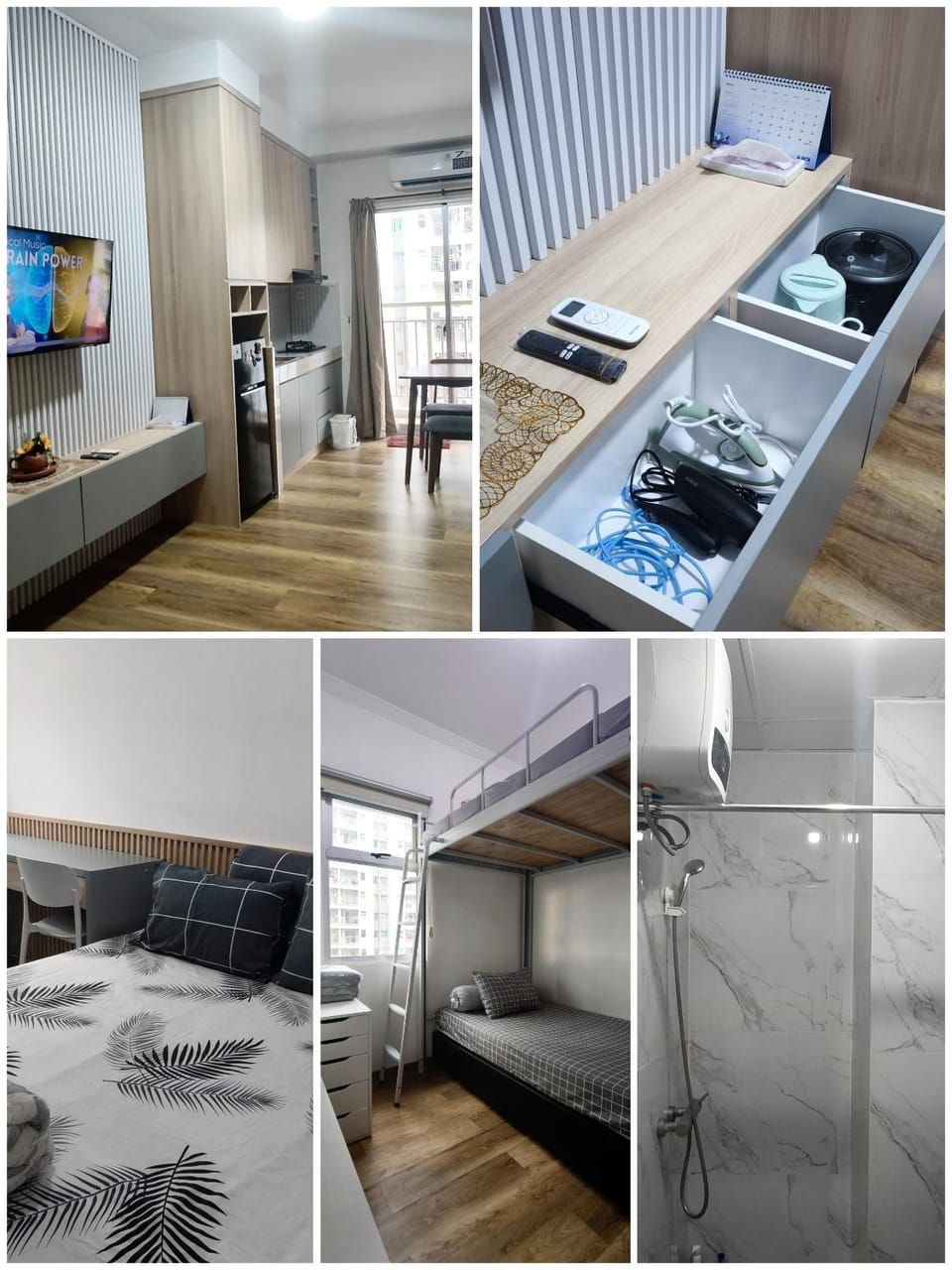 Bed, Kitchen or kitchenette, Photo of the whole room, Bedroom