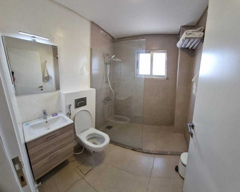 Shower, Toilet, Bathroom, towels