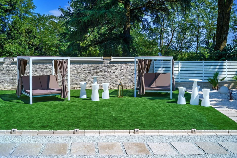 Garden, Garden view, sunbed