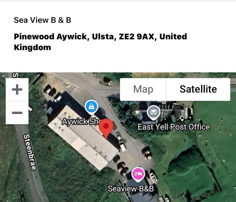 Sea View B & B Bed and Breakfast in Scotland