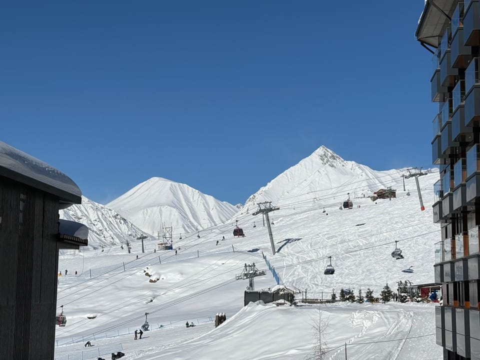 Day, Natural landscape, Winter, Skiing, Mountain view