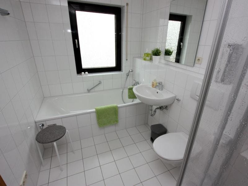 Bathroom, Living room