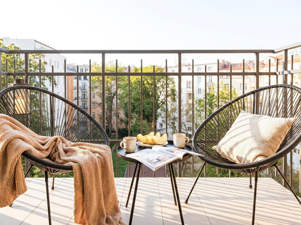 Day, View (from property/room), Balcony/Terrace, Seating area