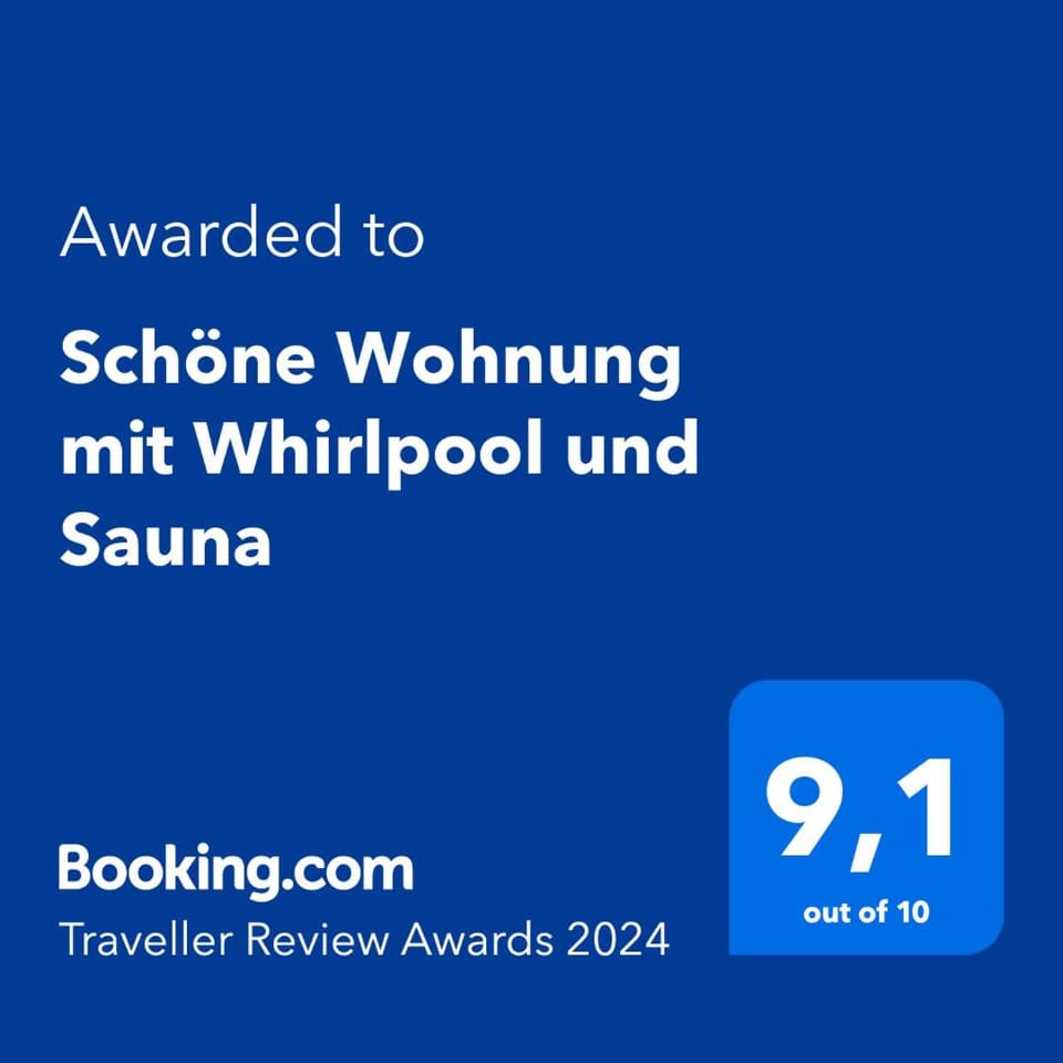 Schöne Wohnung mit Whirlpool und Sauna Apartment in Hesse