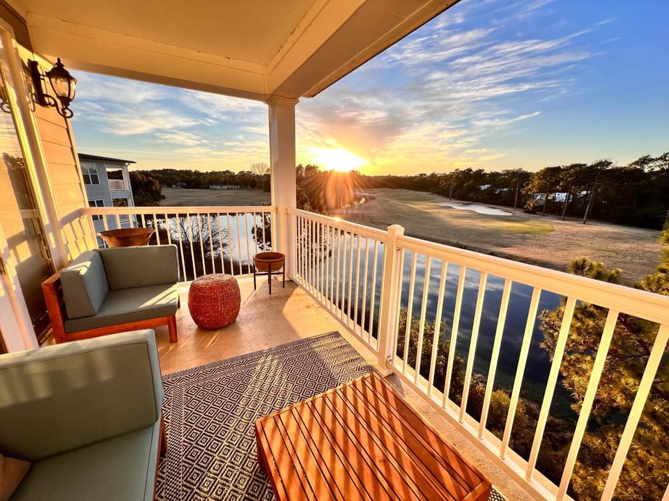 Patio, Sunset
