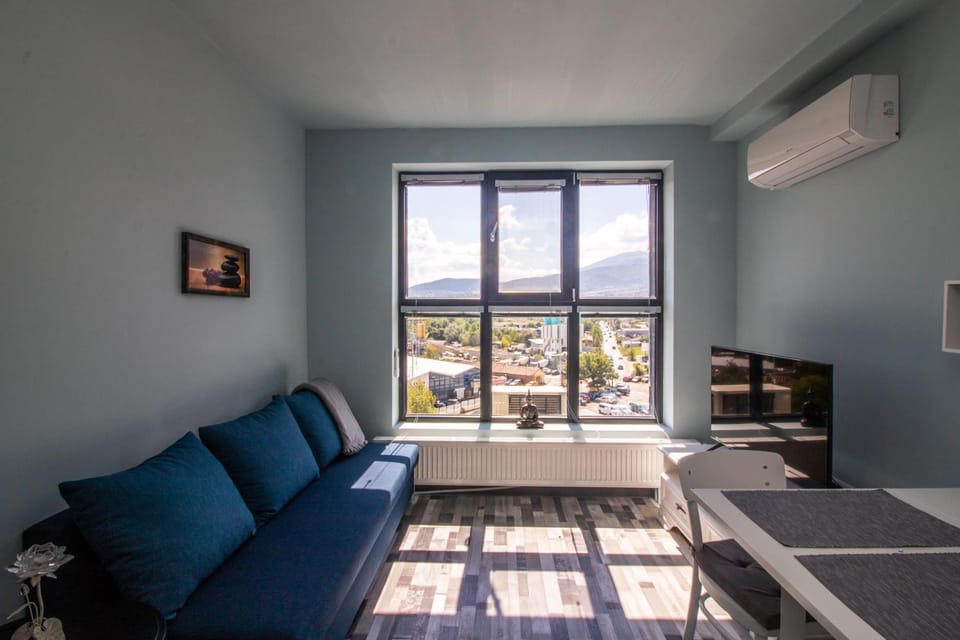 TV and multimedia, Living room, Seating area, Mountain view, air conditioner
