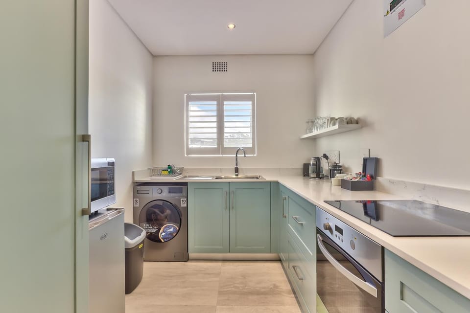 stove, washing machine, kitchen