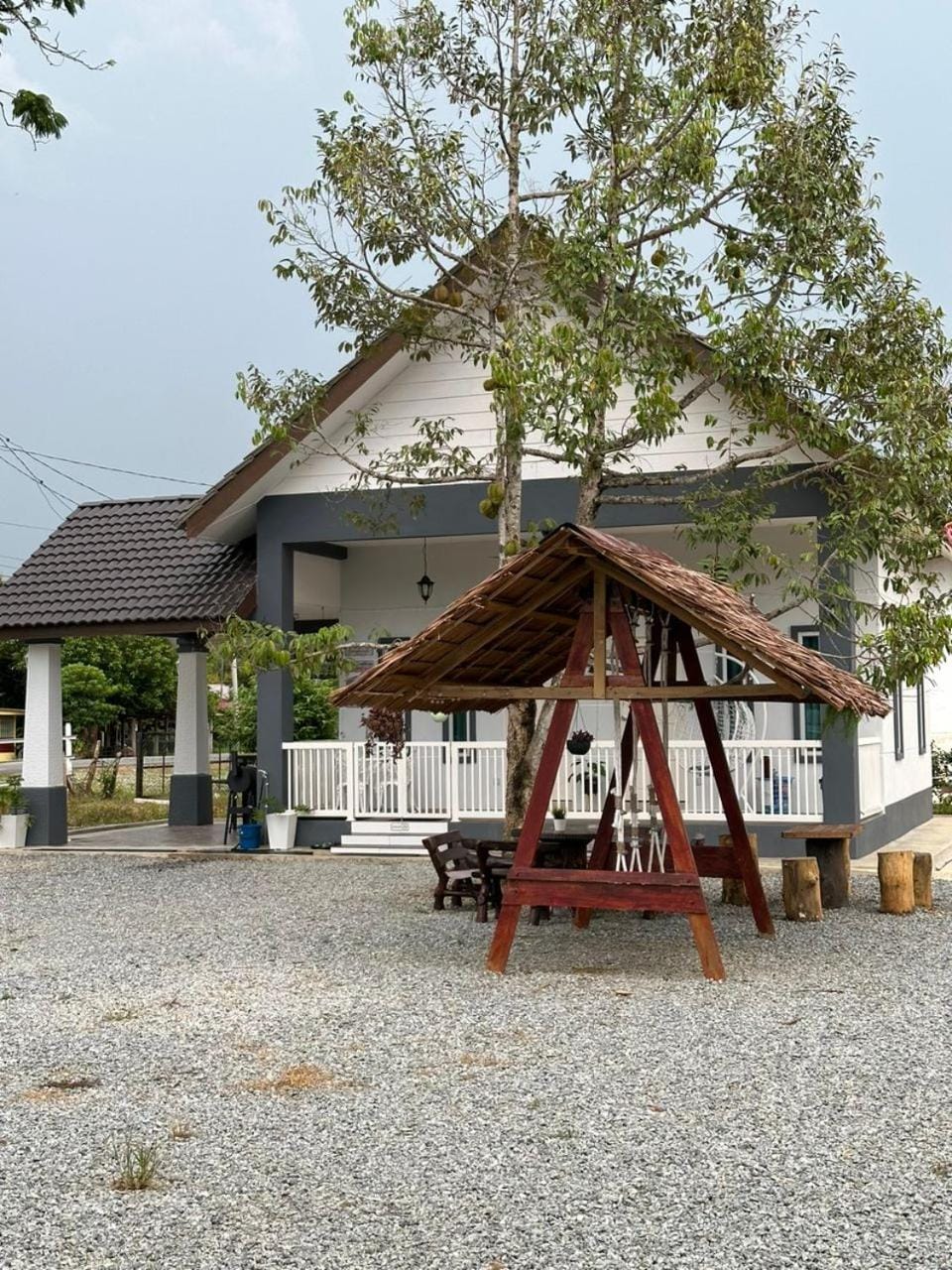 Property building, BBQ facilities, Children play ground, Garden