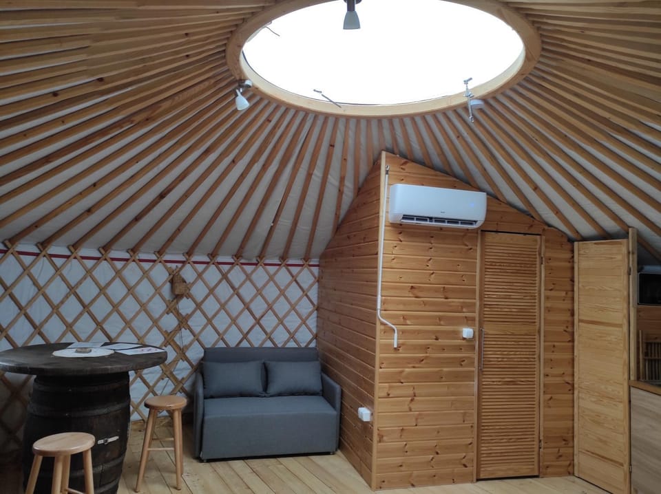 Jurtafarm Ráckeve - a nomád luxus Luxury tent in Hungary