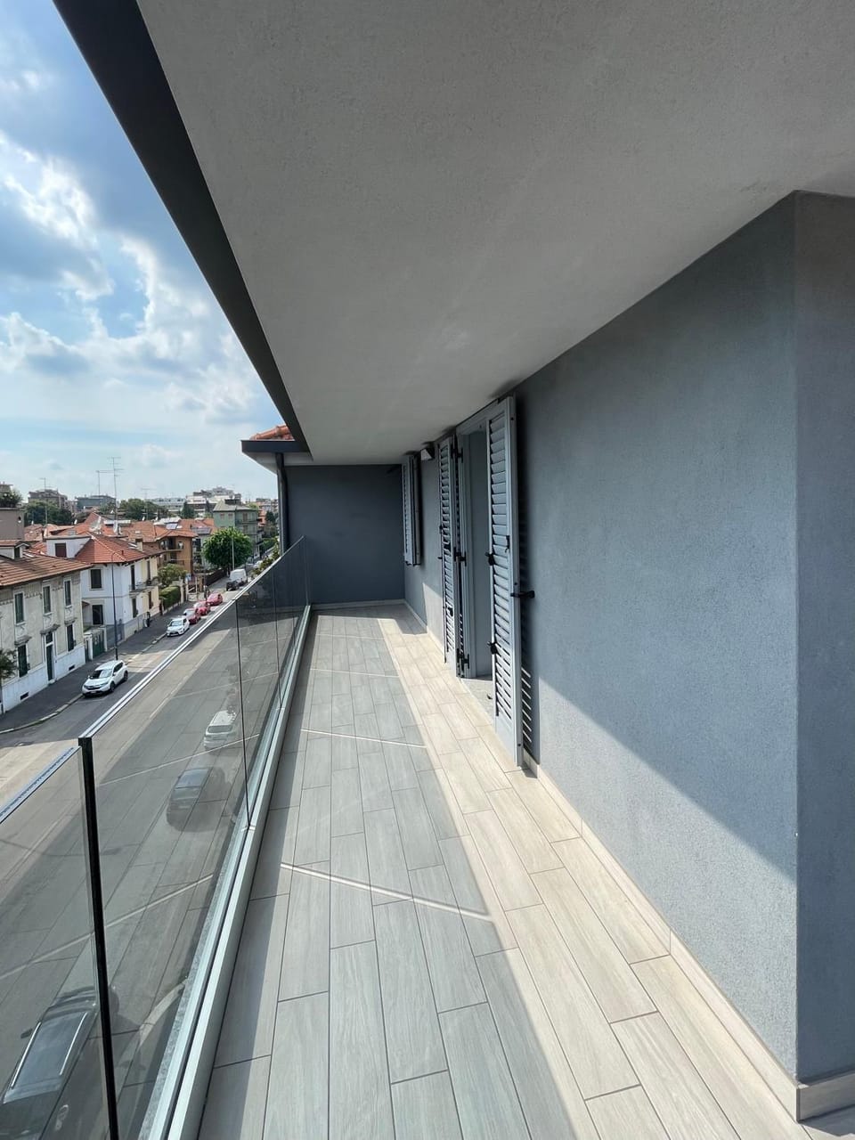 Property building, Day, Neighbourhood, View (from property/room), Balcony/Terrace, Balcony/Terrace, Street view
