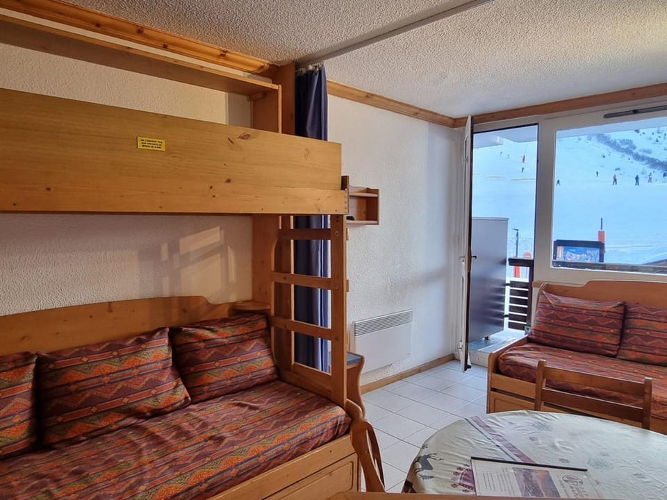 Studio divisible fonctionnel, 4 pers, accès pistes - FR-1-181-2615 Apartment in Mâcot-la-Plagne