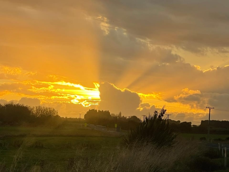 Natural landscape, Sunset