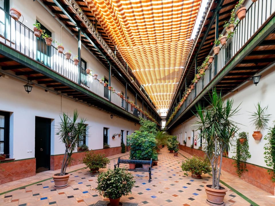 Patio, Inner courtyard view