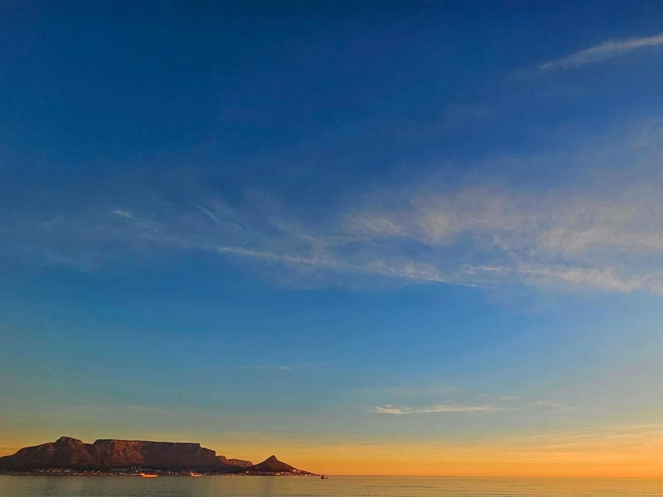 Mountain view, Sea view, Sunset