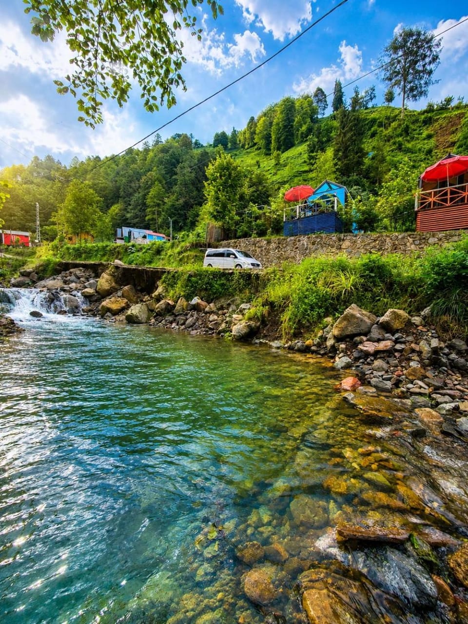 Spring, Day, Lake view, River view