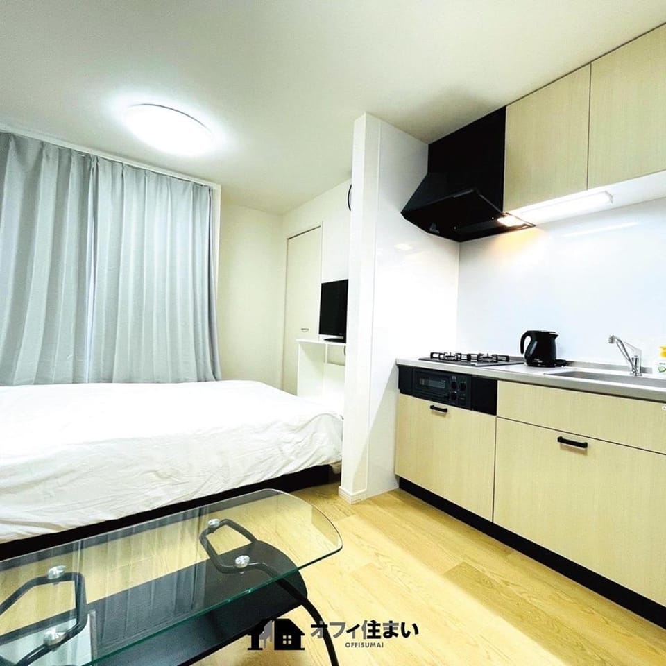 B8単身用格安アパートメント室内はリニューアル済みNEWOpen Apartment in Sapporo