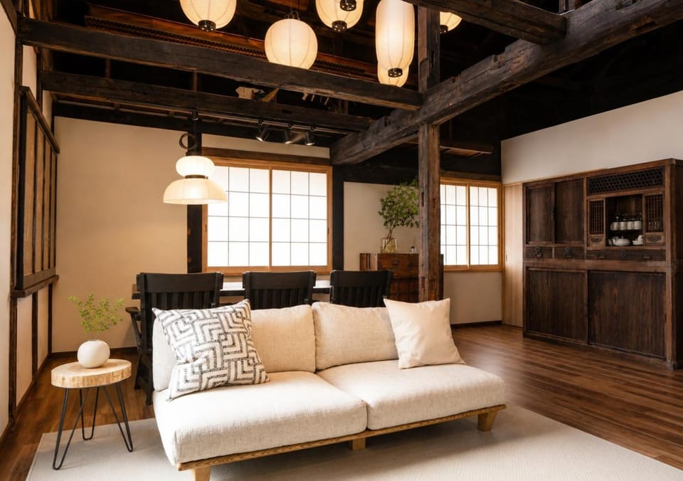 [貸切り] 220㎡ 月のワルツ 108年前の高級古民家 Villa in Nagano Prefecture